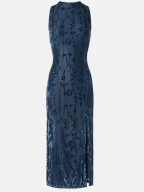 NWT Hutch Darby Burnout Velvet Dress in  Navy Blue